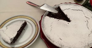 Torta al cioccolato light ( senza glutine e senza lattosio)