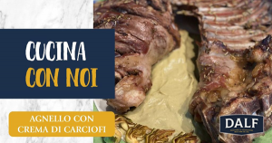 Agnello con crema di carciofi