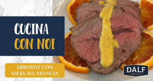 Arrosto con salsa all’arancio