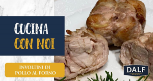 Involtini di pollo al forno