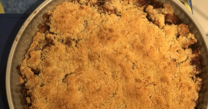 Apple crumble