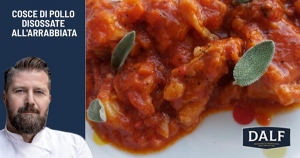 Cosce di pollo disossate all’arrabbiata