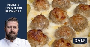 Polpette e patate con besciamella