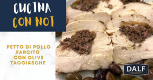 Petto di pollo farcito con olive taggiasche