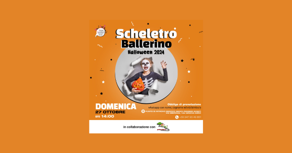 Festa di Halloween con partenza il 27 Ottobre!