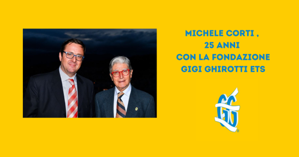 Michele Corti 25 anni con Fondazione Gigi Ghirotti