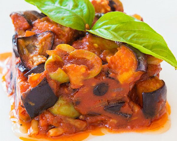 Caponata Di Melanzane Alla Palermitana Piatto Estivo E Vegetariano